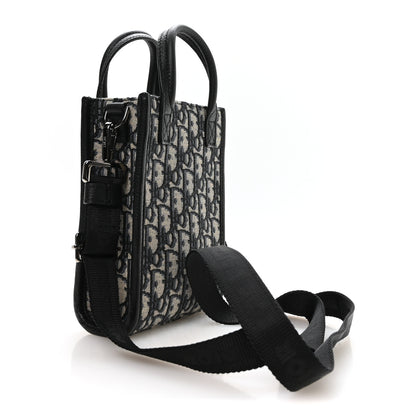 Christian Dior HOMME Oblique Safari Messenger Blue 3 of 9