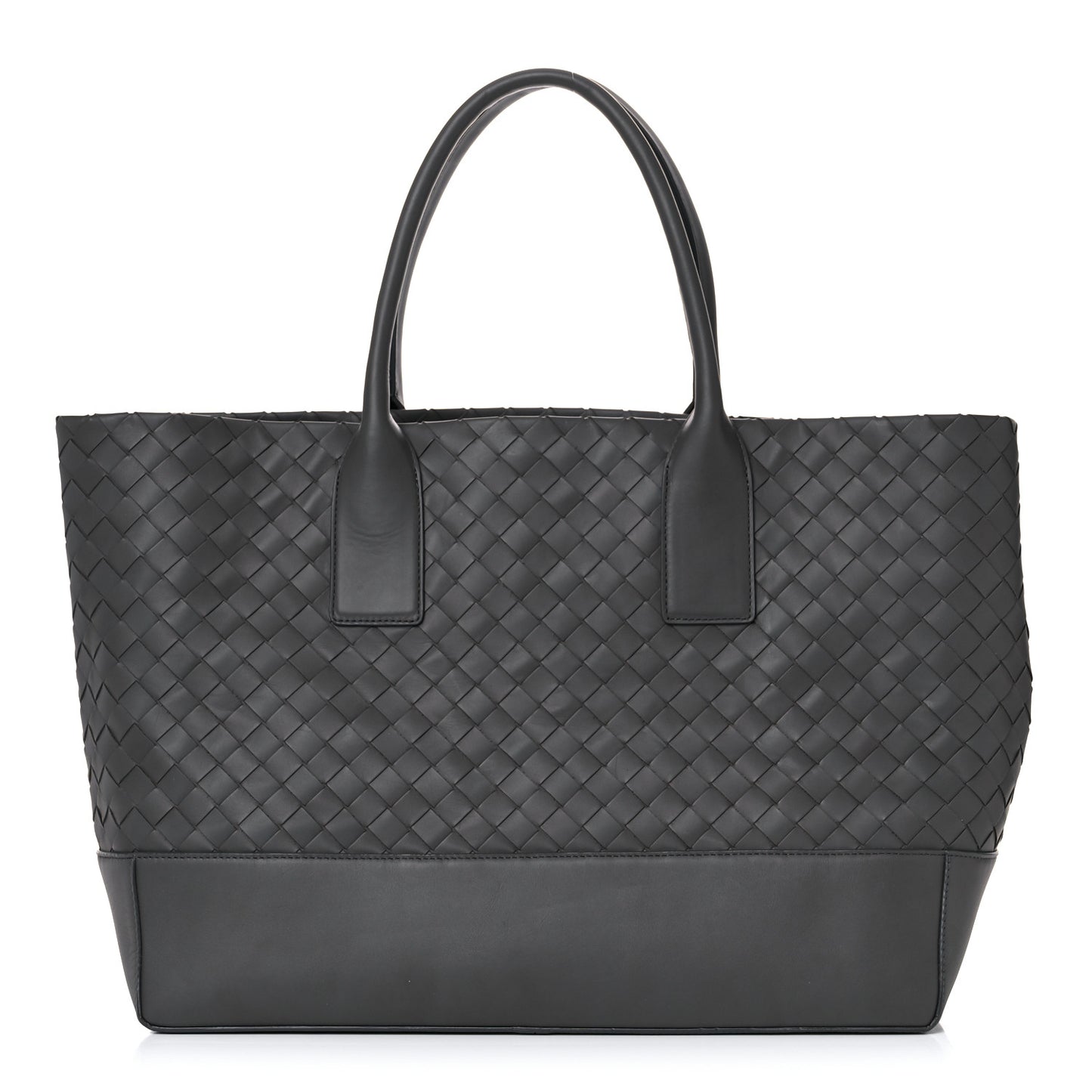 Nappa Intrecciato Tote Grey