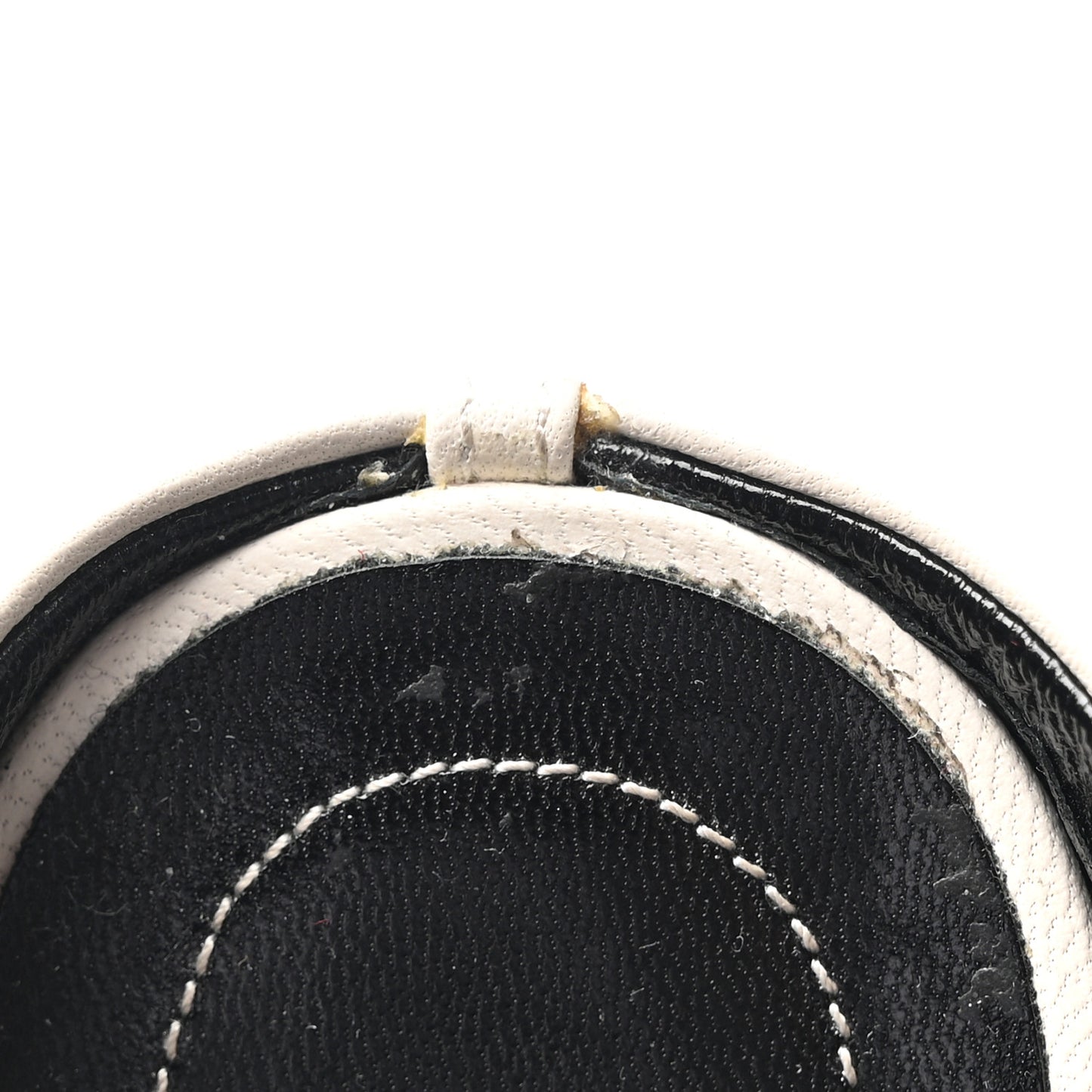 Smooth Nappa Opaque Wedge Sandals 37 White