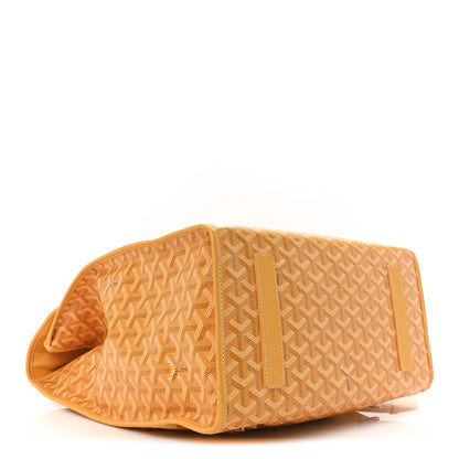 Goyard Goyardine Saint Leger Soft Briefcase Backpack Yellow 4 of 9