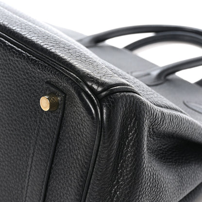 Hermes Taurillon Clemence Birkin 35 Black 12 of 12