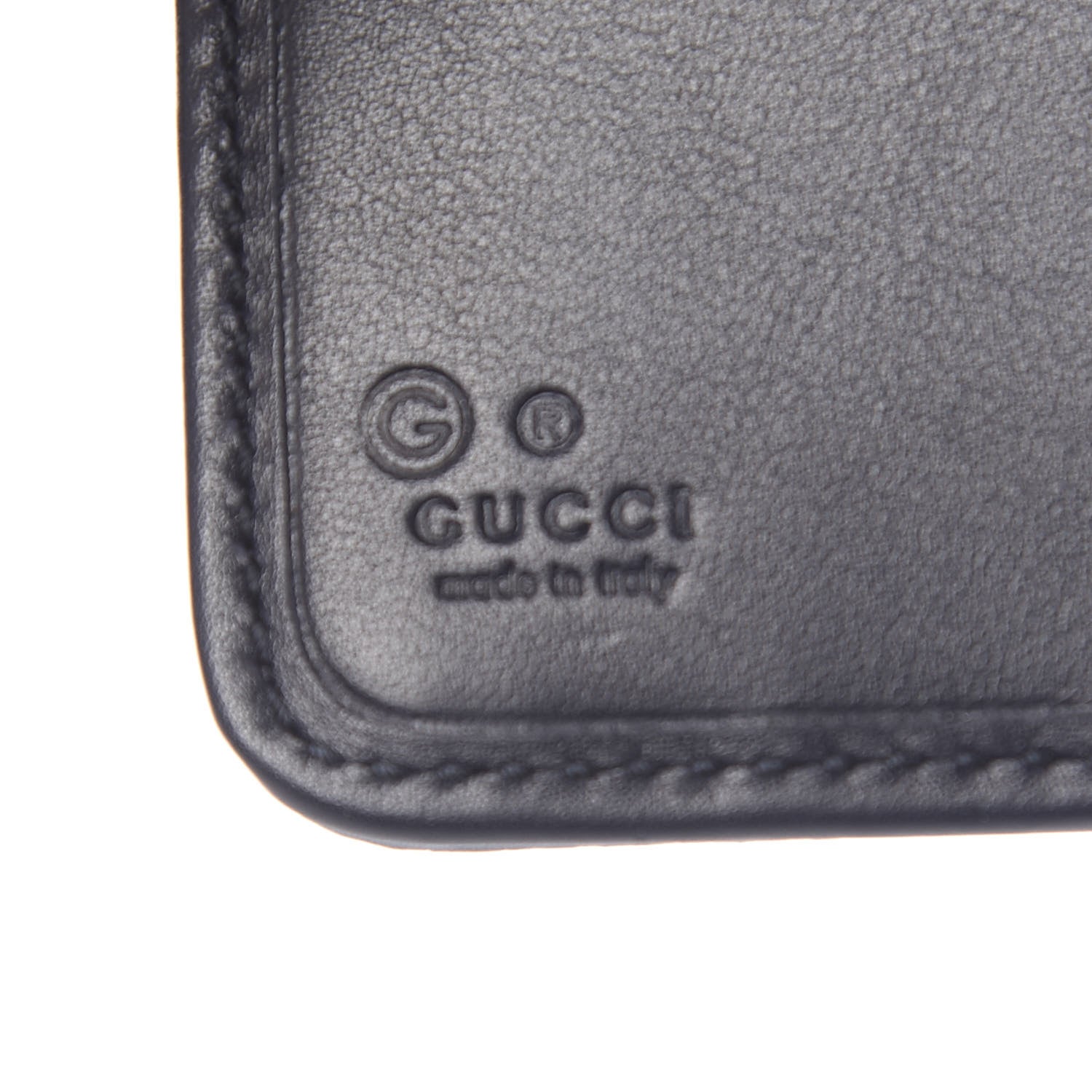 Gucci Microguccissima Compact Wallet Navy 6 of 8