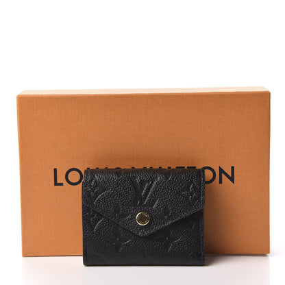 Louis Vuitton Empreinte Zoe Wallet Black 10 of 10