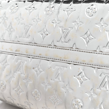 Louis Vuitton Monogram Miroir Speedy 30 Silver 13 of 22