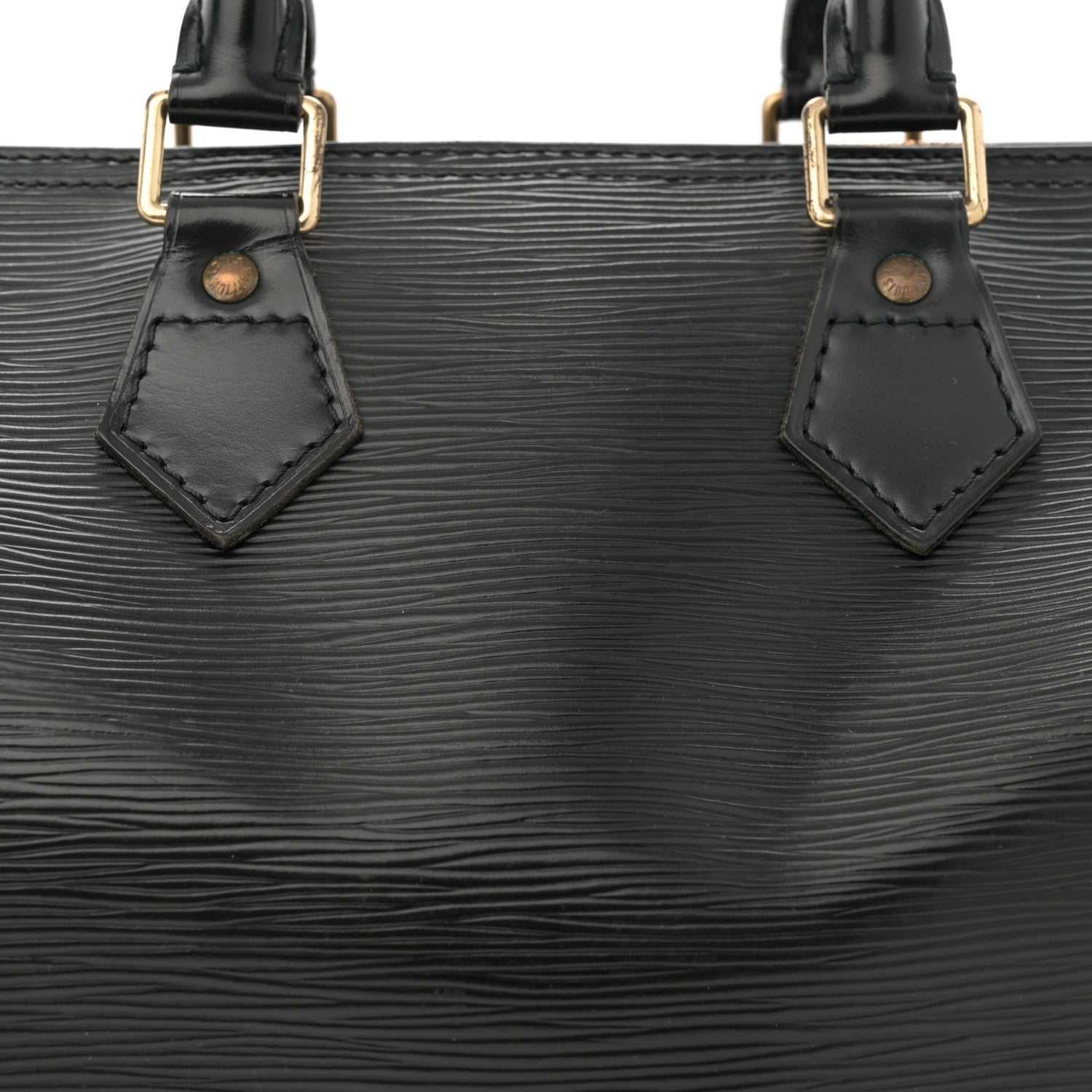 Louis Vuitton Epi Speedy 25 Black 7 of 17