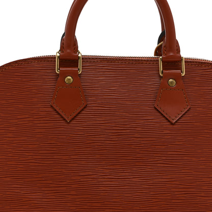 Louis Vuitton Epi Alma PM Kenyan Fawn 8 of 10