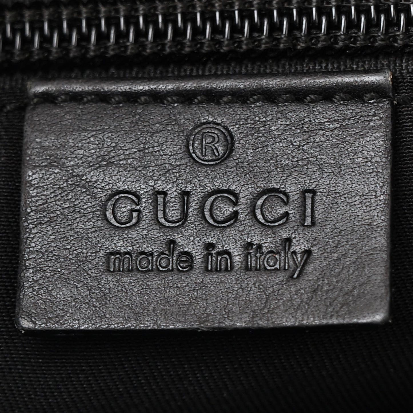 Guccissima GG Messenger Bag Black