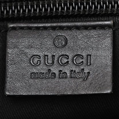 Gucci Guccissima GG Messenger Bag Black 6 of 15