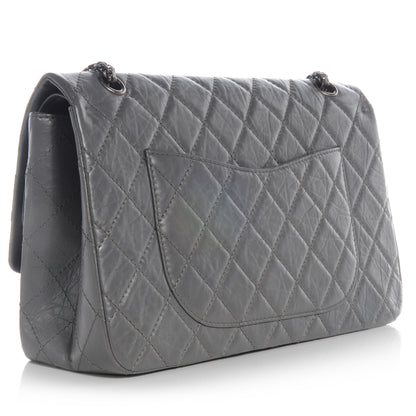 Chanel Aged Calfskin 2.55 Reissue 227 Flap Grey 3 of 8