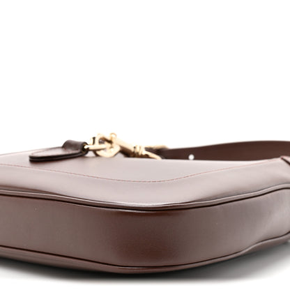 Gucci Ancora Calfskin Small Jackie Shoulder Bag Sweet Chestnut 9 of 10