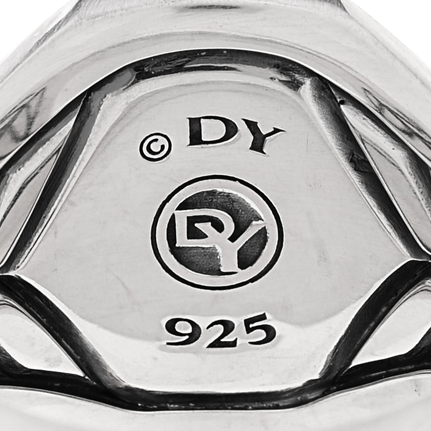 Sterling Silver Black Diamond 18mm Streamline Signet Ring 62 10