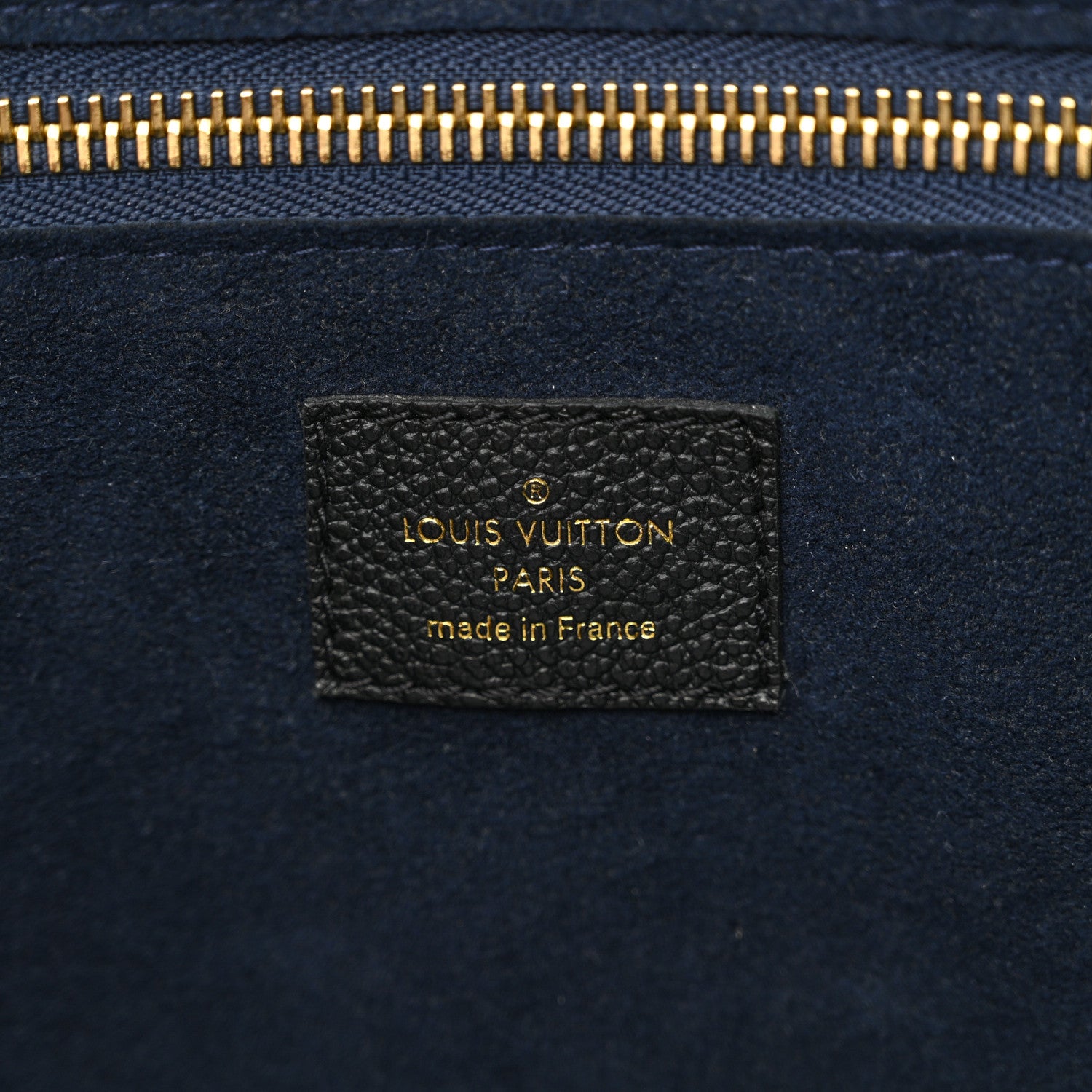 Louis Vuitton Empreinte Monogram Giant Neverfull MM Black 7 of 13
