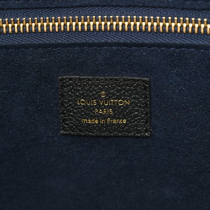 Louis Vuitton Empreinte Monogram Giant Neverfull MM Black 7 of 13