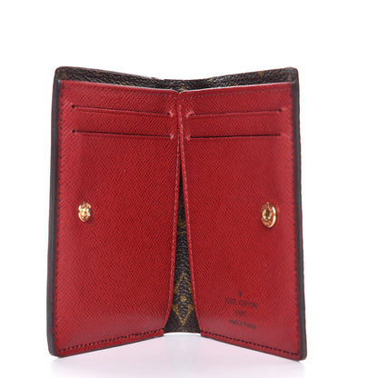 Louis Vuitton Monogram Compact Marie Wallet Rouge 5 of 9