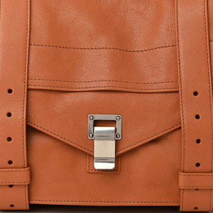 Proenza Schouler Lambskin Medium PS1 Satchel Saddle 9 of 12