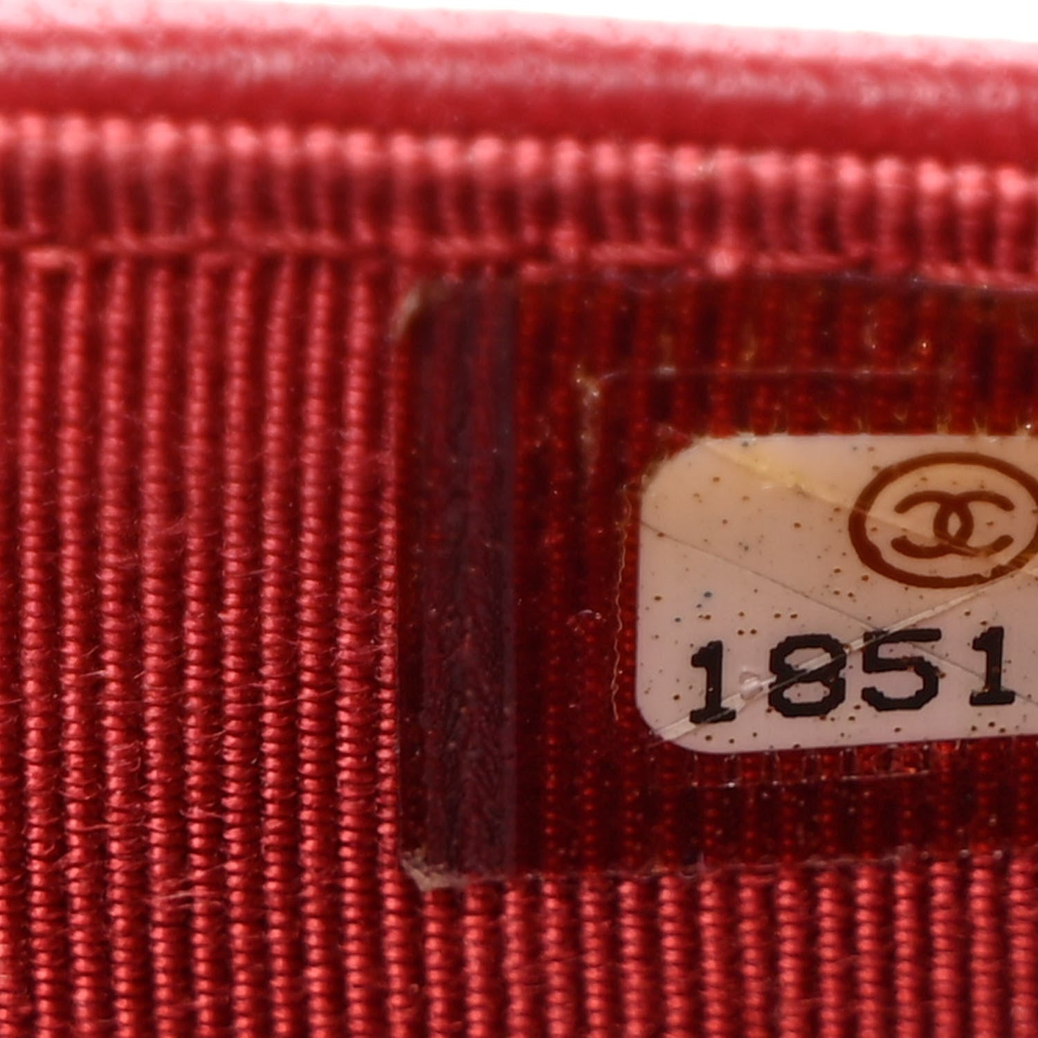 Chanel Lambskin Quilted Wallet On Chain WOC Red 8 of 11