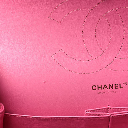 Chanel Caviar Quilted Jumbo Double Flap Pink 11 of 13