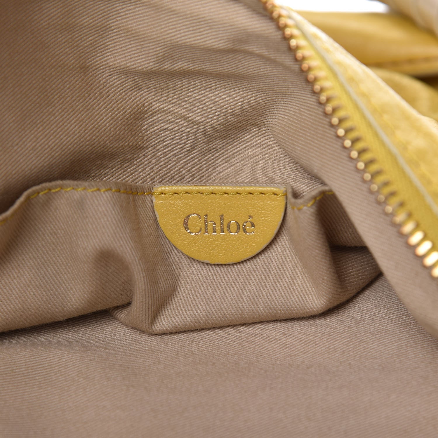 Chloe Calfskin Medium Marcie Lock Satchel Mimosa 6 of 17