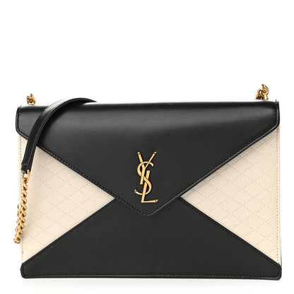 Saint Laurent Vintage Lambskin Gaby Chain Bag Black 1 of 12