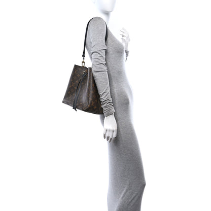 Louis Vuitton Monogram Neonoe MM Black 2 of 9