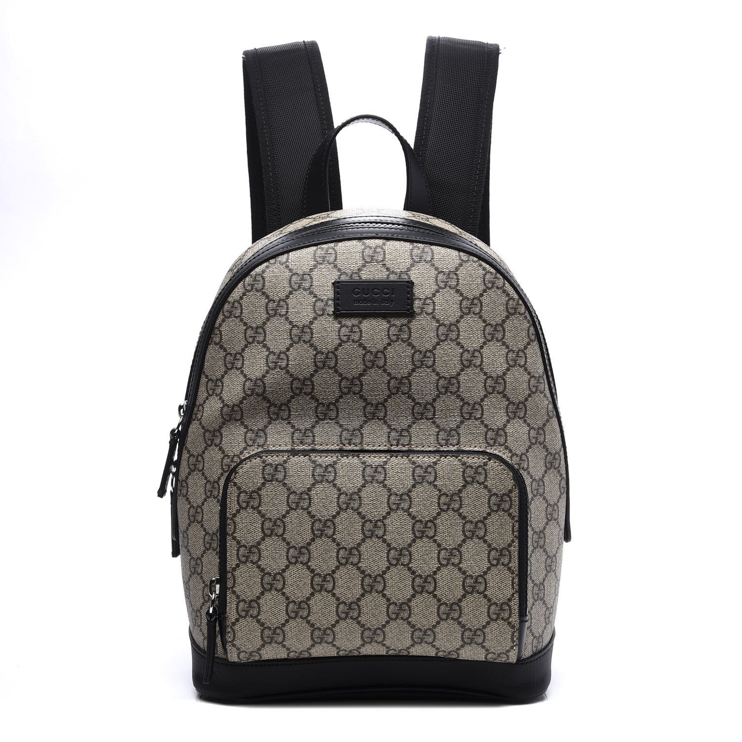 GG Supreme Monogram Small Eden Day Backpack Black