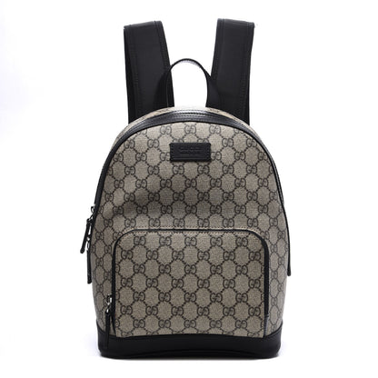 Gucci GG Supreme Monogram Small Eden Day Backpack Black 1 of 10