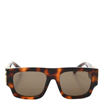 Louis Vuitton Acetate LV Link Square Sunglasses Z1479W Dark Tortoise 2 of 9