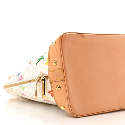 Louis Vuitton Monogram Multicolor Alma White 9 of 12