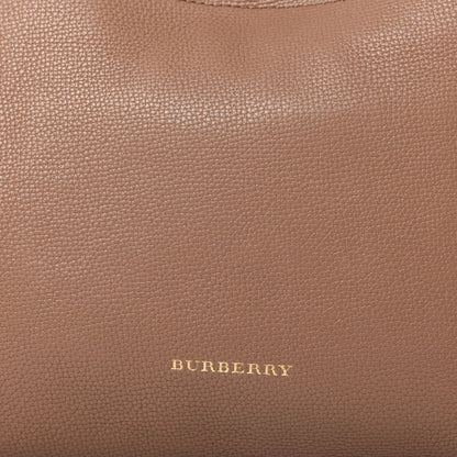 Burberry Grainy Calfskin House Check Small Bingley Dark Sand 10 of 10