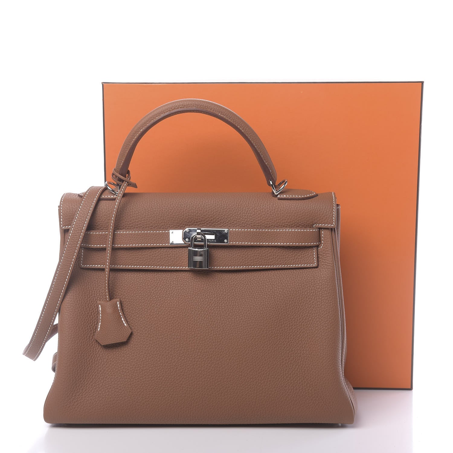 Hermes Togo Kelly Retourne 32 Gold 13 of 13
