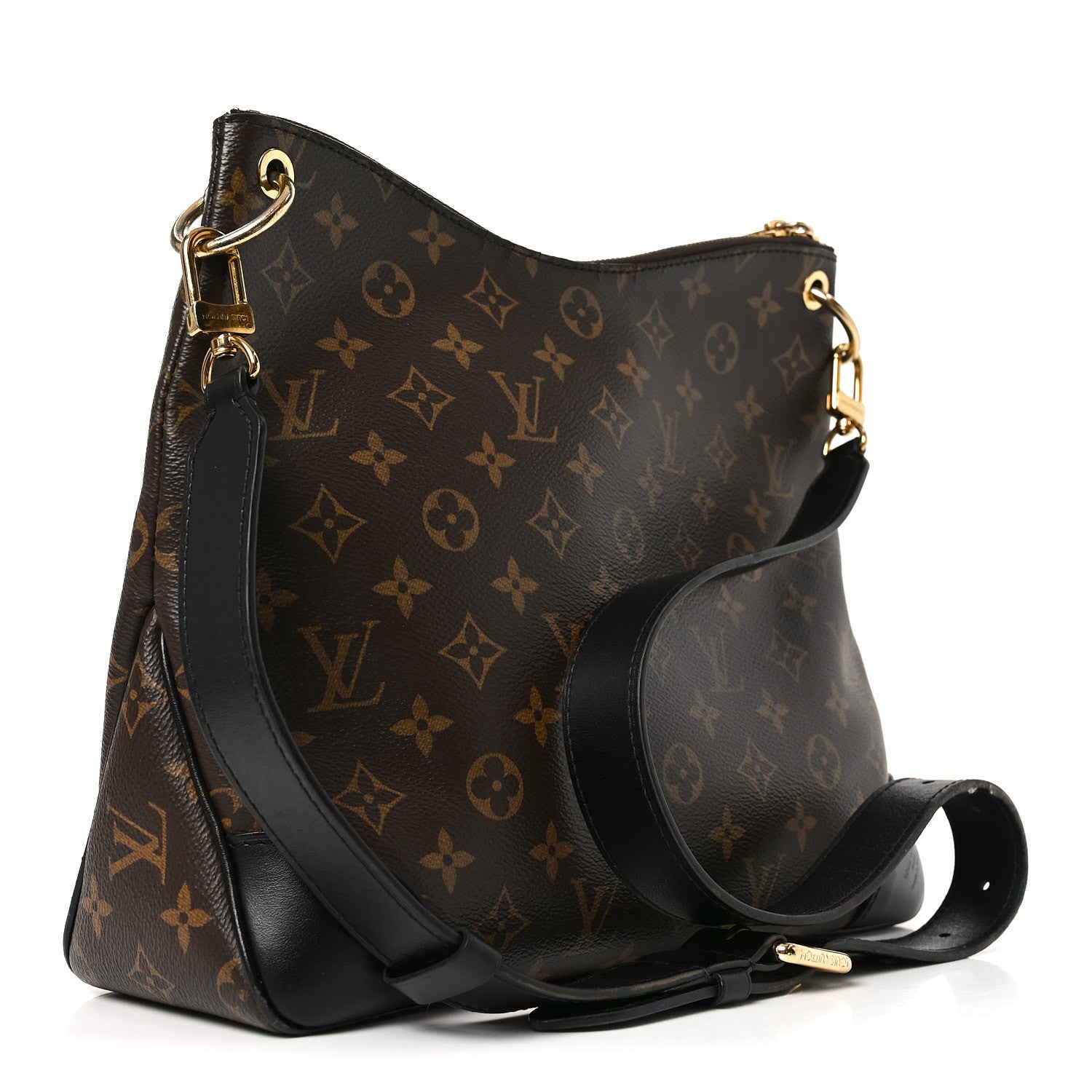 Louis Vuitton Monogram Odeon MM Black 2 of 10