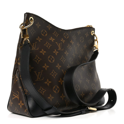 Louis Vuitton Monogram Odeon MM Black 2 of 10