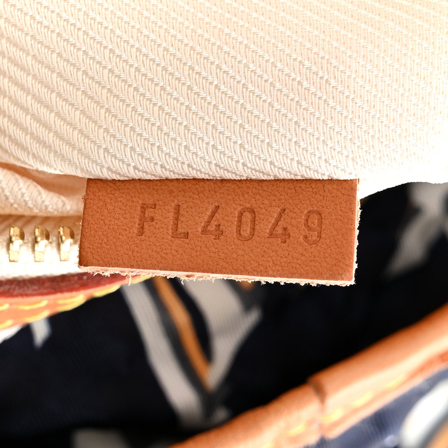Nylon Monogram Cruise Bulles MM Navy