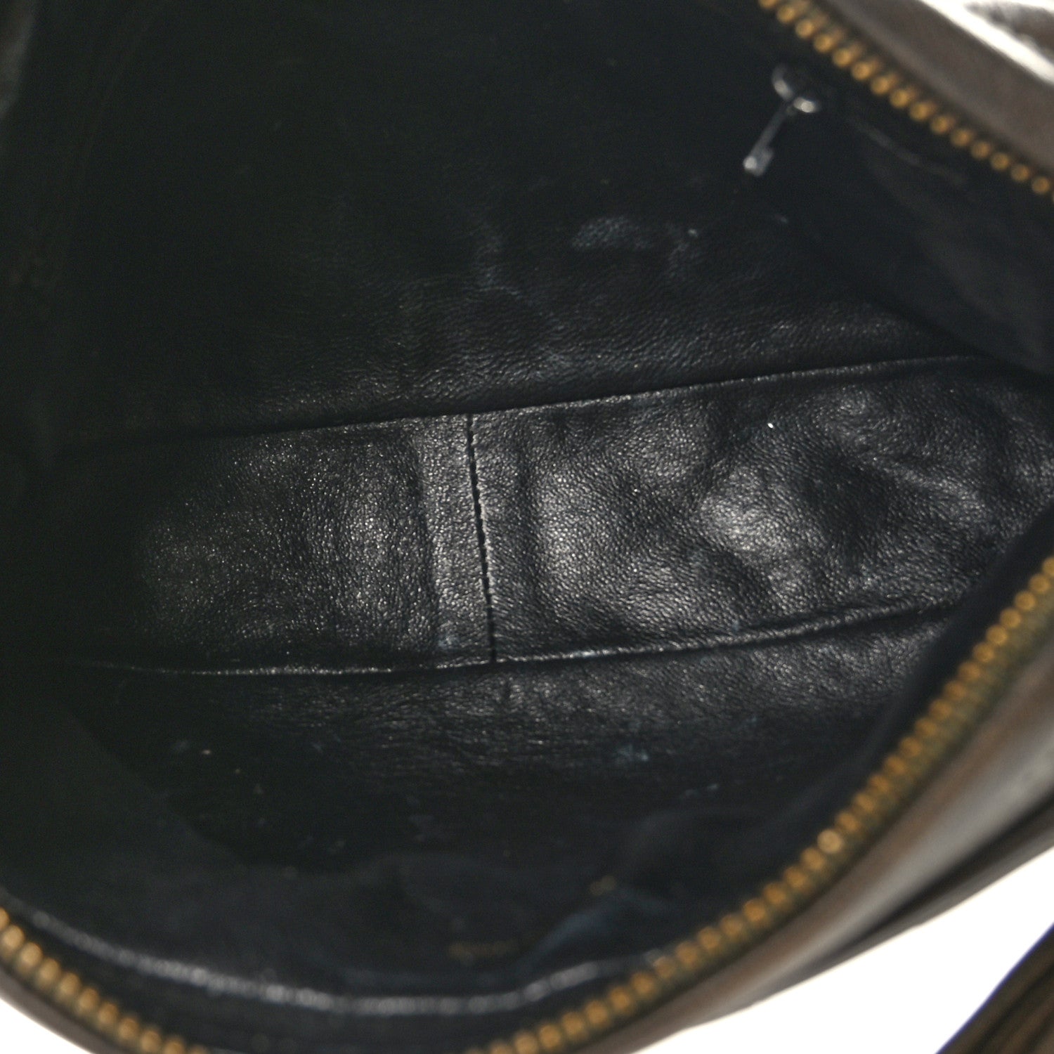 Chanel Lambskin Quilted Tassel Camera Case Brown 5 of 12