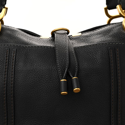 Chloe Calfskin Large New Marcie Tote Black 8 of 13