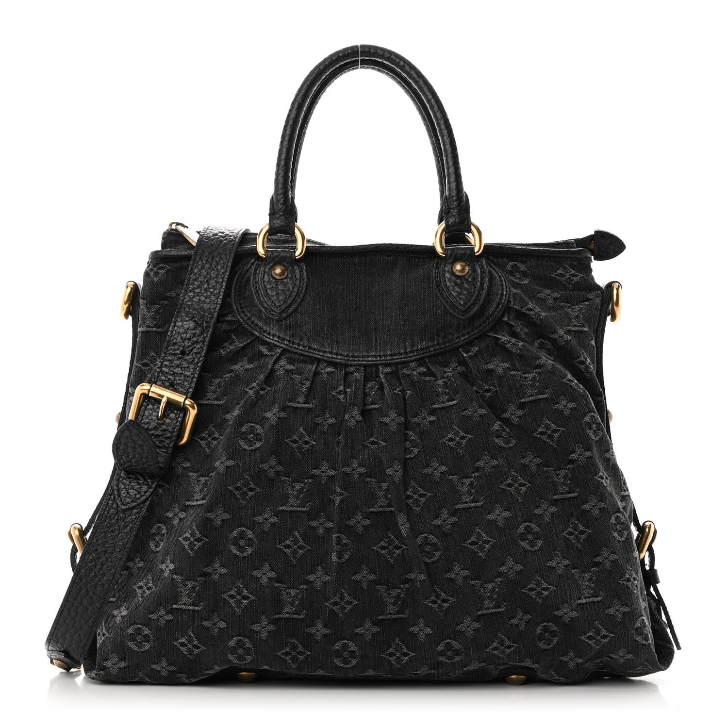 Louis Vuitton Denim Neo Cabby GM Black 1 of 9