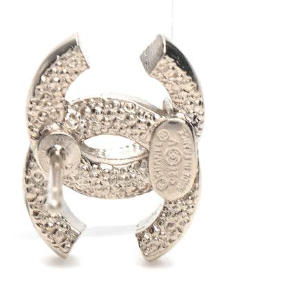 Chanel Crystal Mini Timeless CC Earrings Gold 4 of 5