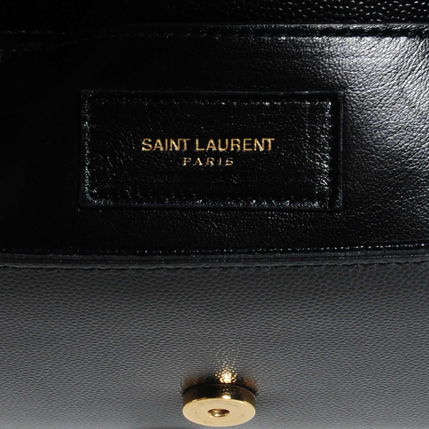 Grain De Poudre Small Classic Monogram Satchel Black