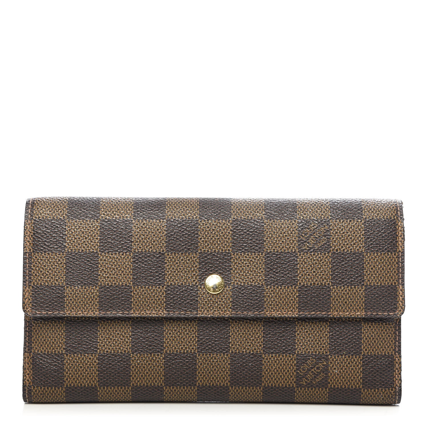 Louis Vuitton Damier Ebene Porte Tresor International Wallet 1 of 11