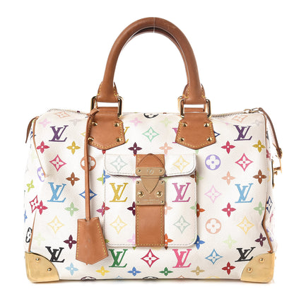 Louis Vuitton Monogram Multicolor Speedy 30 White 1 of 14