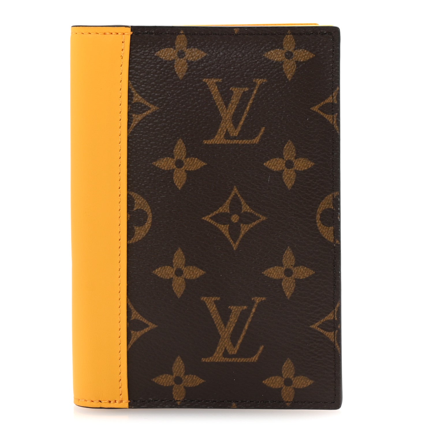 Louis Vuitton Monogram Macassar Passport Cover Jaune 1 of 7