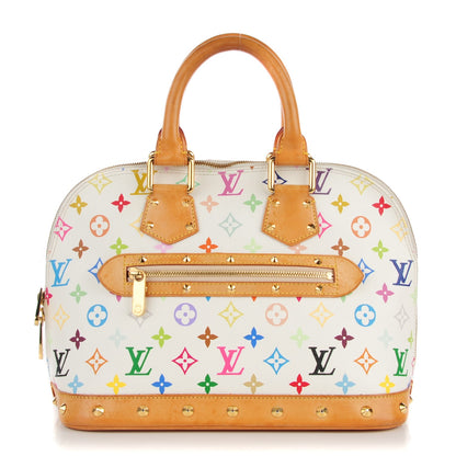 Louis Vuitton Monogram Multicolor Alma White 1 of 11