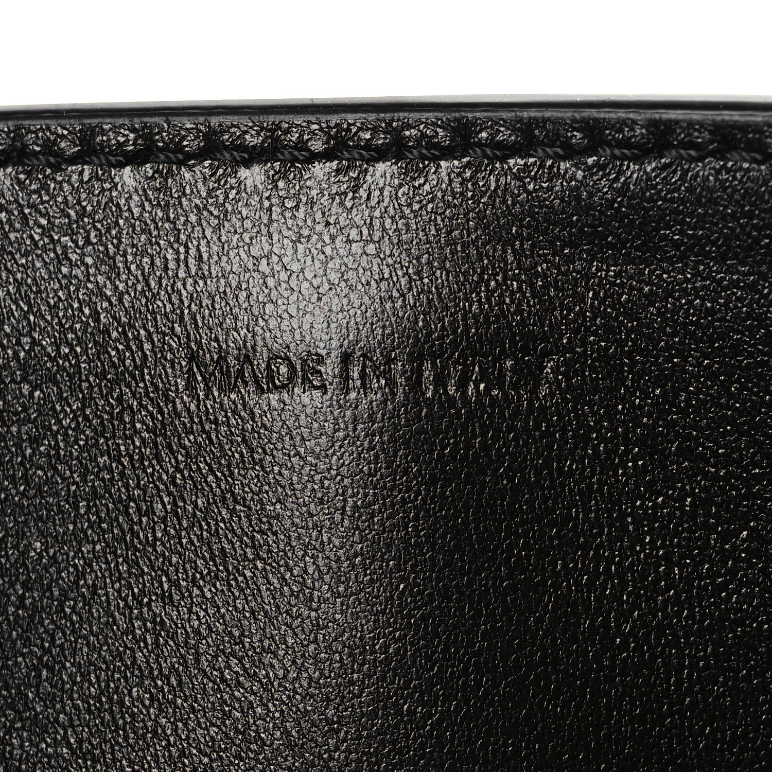 Celine Satinated Calfskin 16 Chain Bag Black 6 of 9