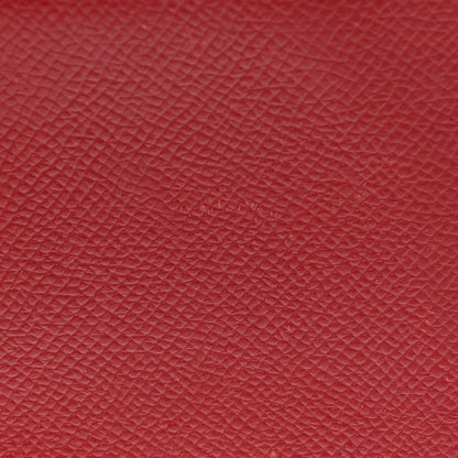 Hermes Epsom Remix Duo Wallet Rouge Grenat 10 of 12