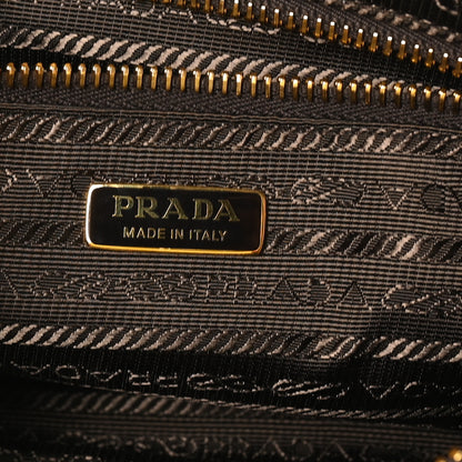 Prada Shiny Nappa Medium Bonnie Shoulder Bag Moro 6 of 9