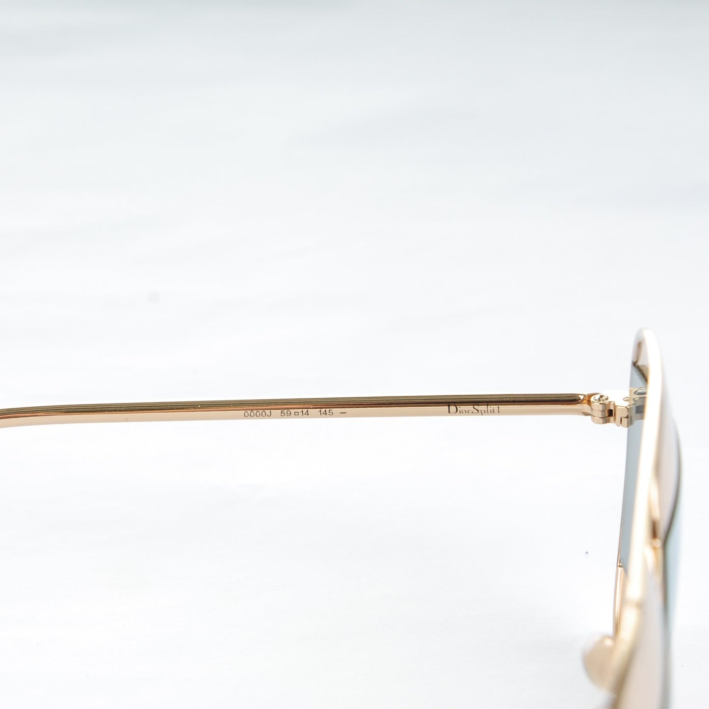 Split 1 Aviator Sunglasses Rose Gold