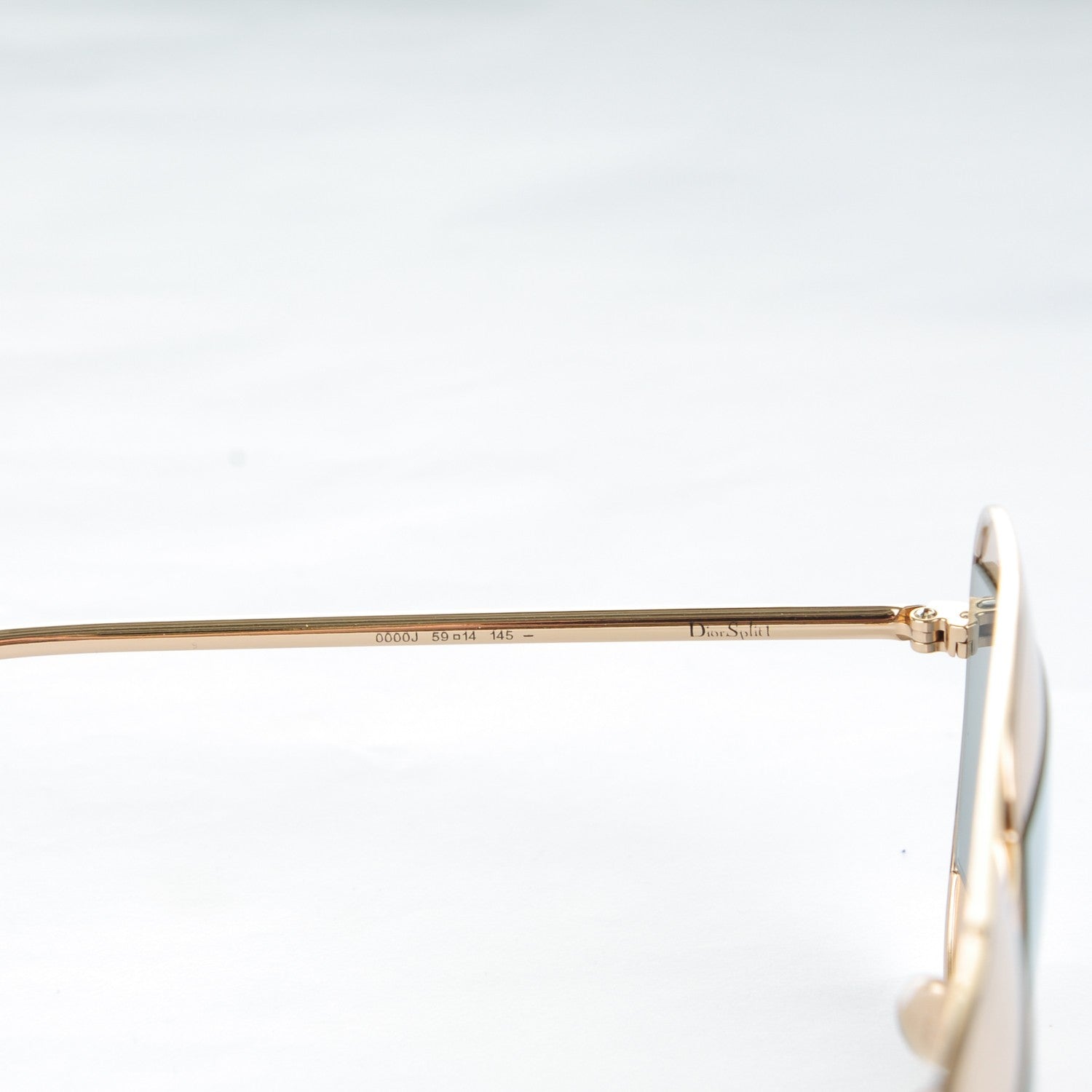 Christian Dior Split 1 Aviator Sunglasses Rose Gold 4 of 6