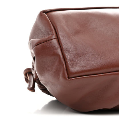 Mansur Gavriel Lambskin Oversized Cloud Clutch  Chocolate 8 of 9