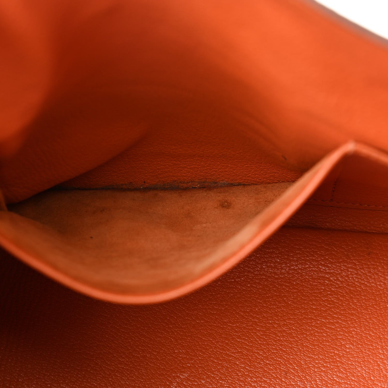 Hermes Togo Kelly Retourne 35 Orange 14 of 16