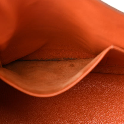Hermes Togo Kelly Retourne 35 Orange 14 of 16